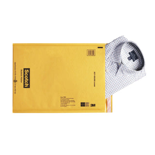 Scotch Bubble Mailer 7974, 9.5 in x 13.5 in, Size 4