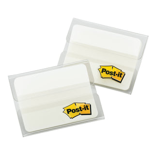 Post-it® Durable Tabs 686-24WE, 2 in. x 1.5 in. (50,8 mm x 38 mm) White