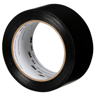 3M General Purpose Vinyl Tape 764, Black, 3 in x 36 yd, 5 mil, 12 Roll/Case, 45 Cases Per Order