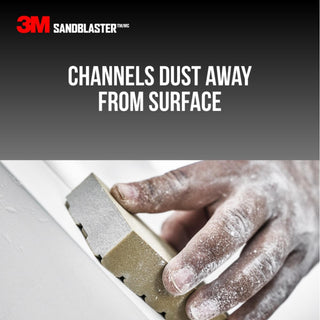 3M SandBlaster DUST CHANNELING Sanding Sponge, 20907-220-UFS ,220
grit