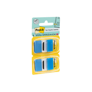 Post-it® Flags 680-BE12, 1 in. x 1.7 in. (25.4 mm x 43.2 mm) Blue 12disp box