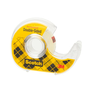 Scotch® Double Sided Tape 6137H-2PC-MP 1/2 in x 500 in