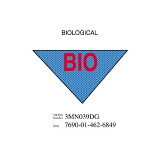 3M Diamond Grade Damage Control Sign 3MN039DG, "BIOLOG", 11.5 in x 8inage