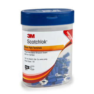 3M Scotchlok Fork Vinyl Insulated, MVU14-10FX