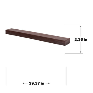 3M Fire Barrier Plank PK39, Maroon, 39.37 in x 5.12 in x 2.36 in