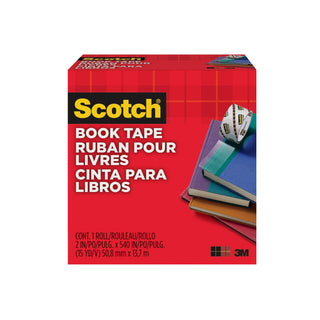 Scotch® Book Tape, 845-200, 2 in x 540 in (50,8 mm x 13,7 m)