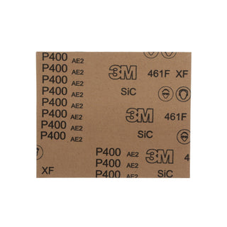 3M Cloth Belt 461F, P400 XF-weight, 65 in x 165 in, Film-lok,
Single-flex