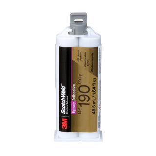 3M Scotch-Weld Epoxy Adhesive DP190, Gray, 48.5 mL Duo-Pak