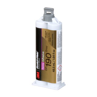 3M Scotch-Weld Epoxy Adhesive DP190, Gray, 48.5 mL Duo-Pak