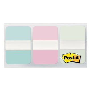 Post-it® Durable Tabs, Gradient, 1 in. x 1.5 in. (25.4 mm x 38.1 mm)