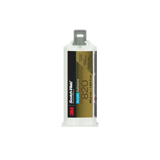 3M Scotch-Weld Acrylic Adhesive DP820, Off-White, 48.5 mL Duo-Pak