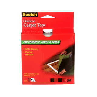 Scotch® Outdoor Carpet Tape, CT3010, 1.375 in x 13.333 yd (34.9 mm x12.1 m)