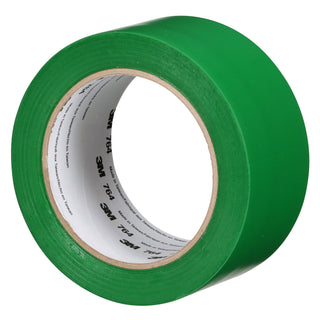 3M General Purpose Vinyl Tape 764, Green, 3 in x 36 yd, 5 mil, 12 Roll/Case