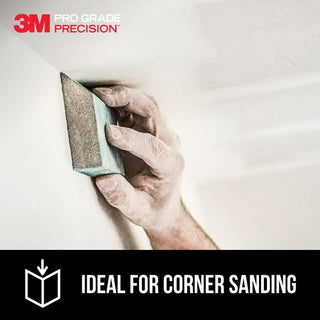 3M Pro Grade Precision Drywall Edge Detailing Angled Sanding Sponge
Fine grit