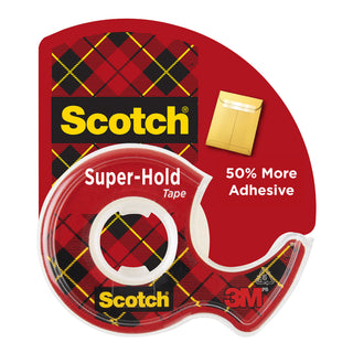 Scotch® Super-Hold Tape 198, 3/4 in x 650 in (19 mm x 16,5 m)