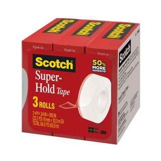 Scotch® Super-Hold Tape, 700S3, 3/4 in x 800 in (19 mm x 20,3 m)