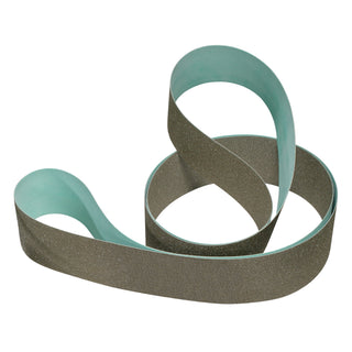 3M Flexible Diamond Belt 6451J, M250, Type G, Pattern 21, Green, 4 in x132 in