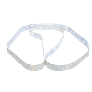 3M Microfinishing Film Belt 372L, 30 Mic 5MIL, 3 in x 106 in, Scallop A