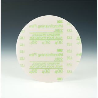 3M Hookit Diamond Microfinishing Film Disc 675L, 30 Mic 5MIL, Green