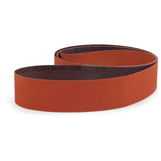 3M Cloth Belt 707E, P220 JE-weight, 1-1/2 in x 22-1/4 in, Lap Unskived