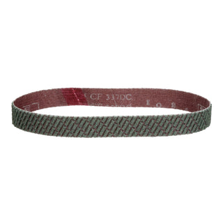 3M Trizact Cloth Belt 337DC, A160 X-weight, 1/2 in x 12 in, Film-lok,No Flex