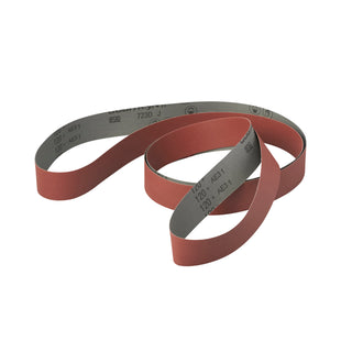 3M Cubitron ll Cloth Belt 723D, 220+ J-weight, 2 in x 132 in,Film-lok, Full-flex