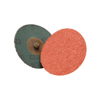 3M Cubitron II Roloc Fibre Disc 987C, 36+, TR, 1 in, Die R100N