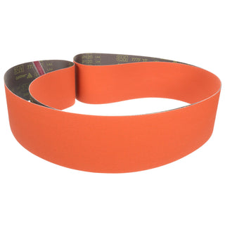 3M Cloth Belt 777F, 36 YF-weight, 1/4 in x 18 in, Fabri-lok,Single-flex