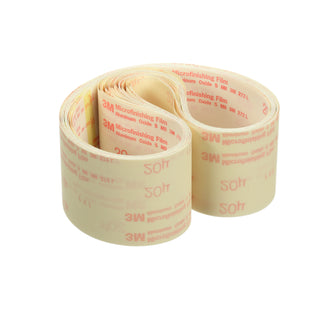 3M Microfinishing Film Belt 272L, 20 Mic 5MIL, Type UK, 52 in x 75 in