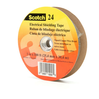 Scotch® Electrical Shielding Tape 24, 1 in x 100 ft (25 mm x 30,5 m)