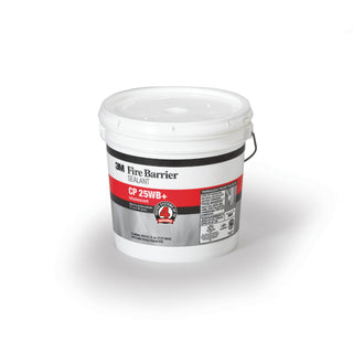 3M Fire Barrier Sealant CP 25WB+, Red, 2 Gallon (Pail), Drum