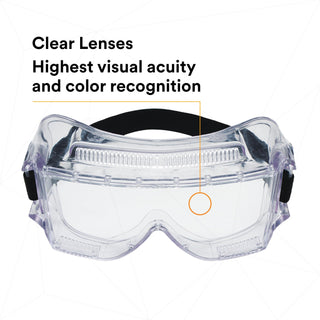 3M Centurion Impact Safety Goggles 452AF, 40301-00000-10, Clear
Anti-Fog Lens