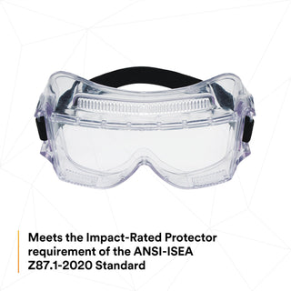 3M Centurion Impact Safety Goggles 452AF, 40301-00000-10, Clear
Anti-Fog Lens