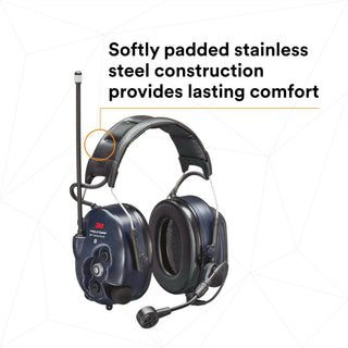 3M PELTOR WS ProTac XP Communication Headset featuring Bluetooth®technology -