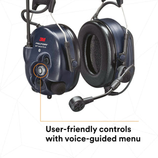 3M PELTOR WS ProTac XP Communication Headset featuring Bluetooth®technology -