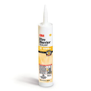 3M Fire Barrier Sealant IC 15WB+, Yellow, 10.1 fl oz Cartridge