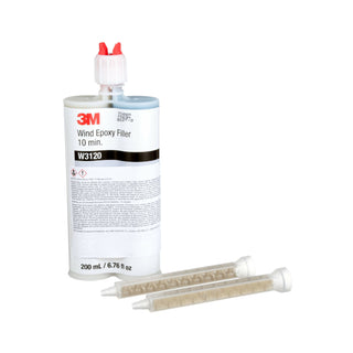 3M Wind Epoxy Filler W3120, 200 mL, 6 Cartridges/Box