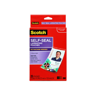 Scotch ID Badge/Tag Protectors LS852G