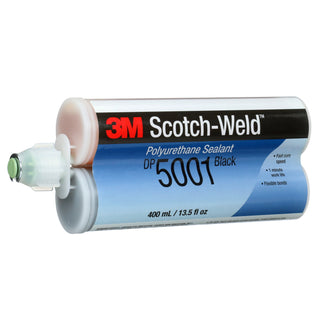 3M Scotch-Weld Polyurethane Sealant DP5001, Black, 400 mL Duo-Pak