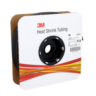 3M Heat Shrink Thin-Wall Tubing FP-301-1-Black-50', 50 ft Length perspool