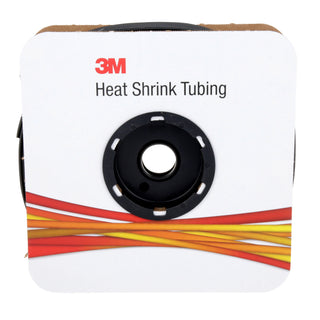 3M Heat Shrink Thin-Wall Tubing FP-301-1-Black-50', 50 ft Length perspool