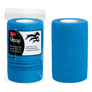 3M Vetrap Bandaging Tape 1410B BULK, 4 in x 5 yd (100 mm x 4,5 m)