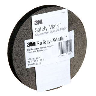 3M Safety-Walk Slip-Resistant General Purpose Tapes & Treads 610,Black