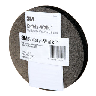 3M Safety-Walk Slip-Resistant General Purpose Tapes & Treads 610,Black