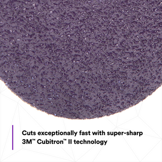 3M Cubitron II Abrasive Fibre Disc, 33413, 5 in x 7/8 in (125mm x
22mm), 36+