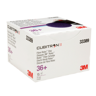 3M Cubitron II Roloc Fibre Disc 786C, 33389, 3 in (75 mm), 36+