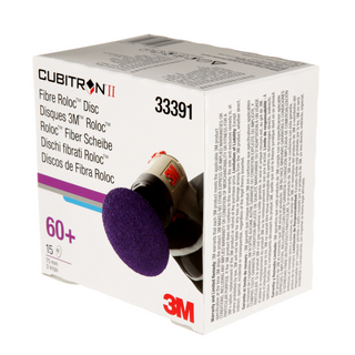 3M Cubitron II Roloc Fibre Disc 786C, 33391, 3 in (75 mm), 60+