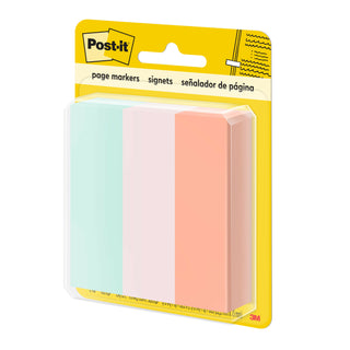 Post-it® Page Markers 5487 7/8 in x 2-7/8 in Neon 100sht/pd