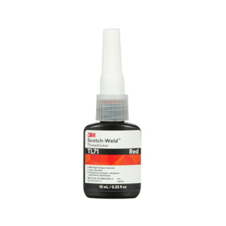 3M Scotch-Weld Threadlocker TL71, Red, 10 mL Bottle