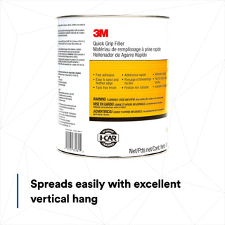 3M Quick Grip Filler, 33181, 1 gal